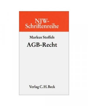 gebrauchtes Buch – Stoffels – Allgemeine Geschäftsbedingungen ( AGB)