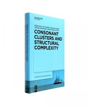 gebrauchtes Buch – Consonant Clusters and Structural Complexity
