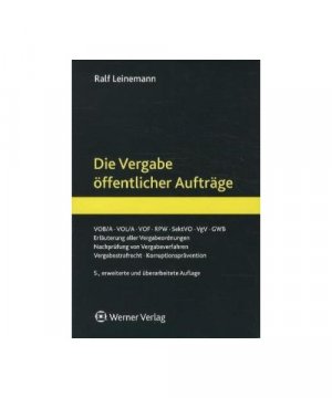 Die Vergabe öffentlicher Aufträge