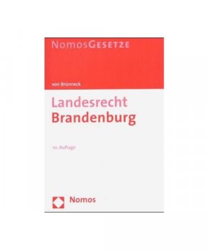 Landesrecht Brandenburg 2003.