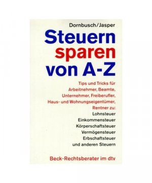 Steuern sparen von A-Z