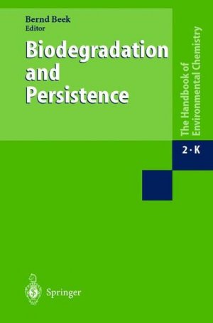 gebrauchtes Buch – B Beek – Biodegradation and Persistence