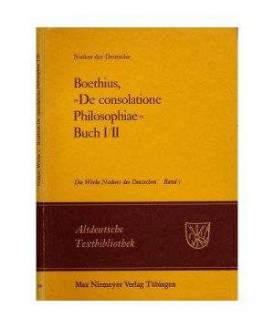 Die Werke Notkers des Deutschen. Neue Ausgabe. Begr. v. Sehrt, Edward H /Starck, Taylor. Beitr. v. King, James C /Tax, Petrus W.