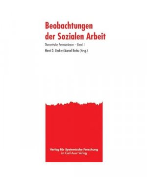 gebrauchtes Buch – Hrsg. v. Uecker – Beobachtungen der Sozialen Arbeit