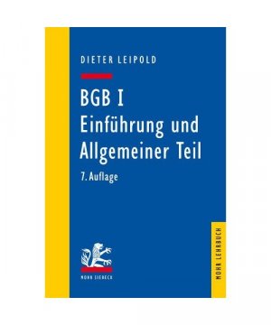 BGB I: Einführung und Allgemeiner Teil