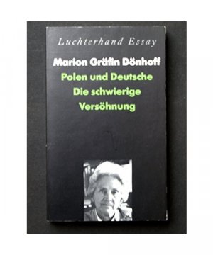 gebrauchtes Buch – Marion Dönhoff – Polen und Deutsche