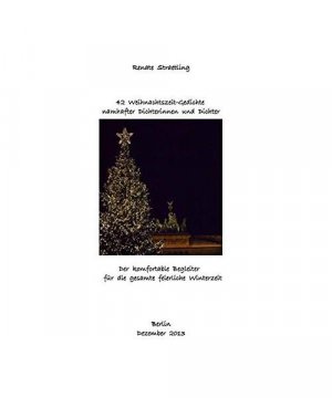 gebrauchtes Buch – Renate Straetling – 42 Weihnachtszeit-Gedichte namhafter Dichterinnen und Dichter