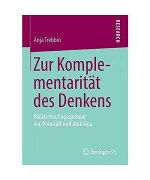 gebrauchtes Buch – Anja Trebbin – Zur Komplementarität des Denkens