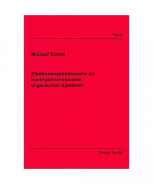 Elektronenspinresonanz an niedrigdimensionalen organischen Systemen