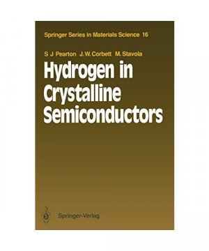 gebrauchtes Buch – Stephen J. Pearton – Hydrogen in Crystalline Semiconductors