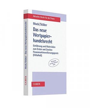 gebrauchtes Buch – Das neue Wertpapierhandelsrecht