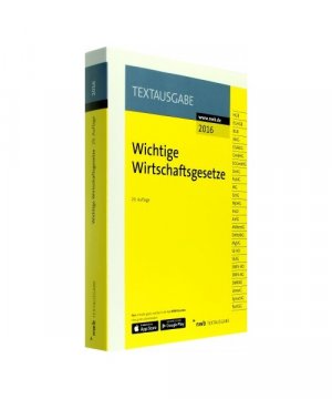 gebrauchtes Buch – Wichtige Wirtschaftsgesetze