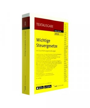 gebrauchtes Buch – Wichtige Steuergesetze