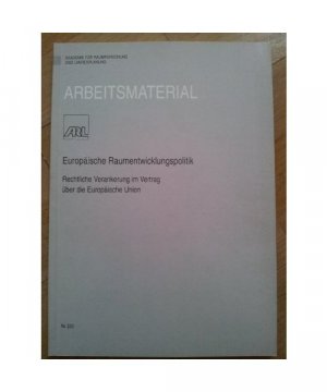 Europäische Raumentwicklungspolitik