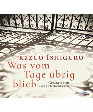 gebrauchtes Hörbuch – Kazuo Ishiguro – Was vom Tage übrig blieb