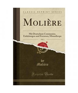 Molière, Vol. 1