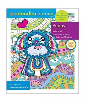 Zendoodle Coloring: Puppy Love: Lovestruck Pups to Color and Display