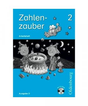 gebrauchtes Buch – Zahlenzauber 2 D. Arbeitsheft mit CD-ROM. Alle Bundesländer ohne Bayern