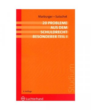 gebrauchtes Buch – Peter Marburger – 20 Probleme aus dem BGB Schuldrecht. Besonderer Teil I