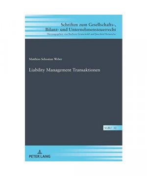 gebrauchtes Buch – Matthias Sebastian Weber – Liability Management Transaktionen