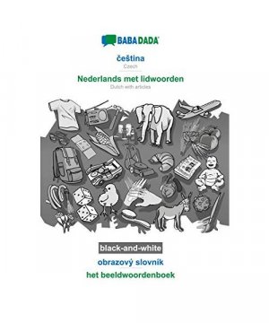 BABADADA black-and-white, ¿e¿tina - Nederlands met lidwoorden, obrazový slovník - het beeldwoordenboek