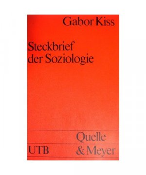 Steckbrief der Soziologie.