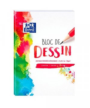 gebrauchtes Buch – Oxford Bloc de dessin