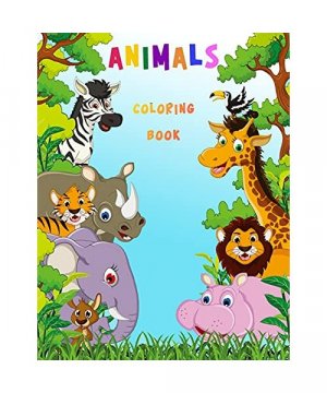 gebrauchtes Buch – Norea Dahlberg – Animals Coloring Book