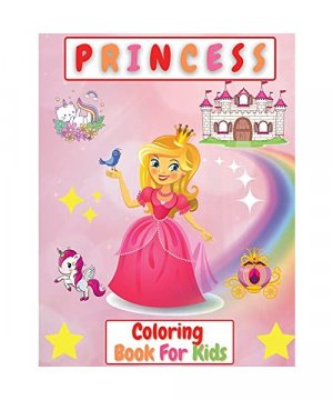 gebrauchtes Buch – Manlio Venezia – Princess Coloring Book For Kids