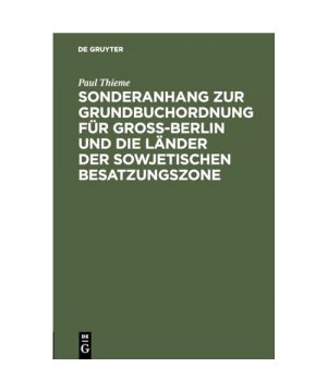 Für Groß-Berlin und die Länder der sowjetischen Besatzungszone