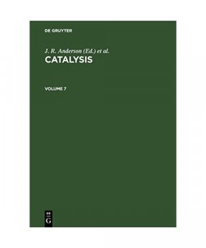 Catalysis. Volume 7