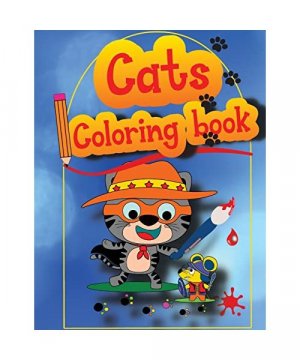 gebrauchtes Buch – Tudor – Cats Coloring Book