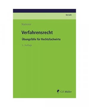gebrauchtes Buch – Edith Natterer – Verfahrensrecht