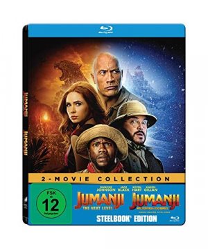 Jumanji: The Next Level / Jumanji: Willkommen im Dschungel (Exklusiv bei Amazon.de) - Steelbook Blu-ray