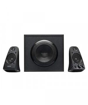 gebrauchtes Buch – Logitech Z623 THX 2.1 Speaker System with Subwoofer, THX Certified Audio, 400 Watts Peak Power, Deep Bass, Multi Device, 3.5mm & RCA Inputs, UK Plug, PC/PS4/Xbox/DVD Player/TV/Smartphone/Tablet, Black