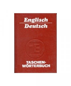 gebrauchtes Buch – Schröder Jürgen und Reinhild Böhnke – Taschenwörterbuch Englisch Deutsch