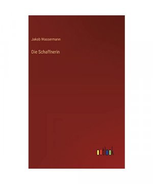 gebrauchtes Buch – Jakob Wassermann – Die Schaffnerin