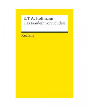 gebrauchtes Buch – E. T. A – Das Fräulein von Scuderi