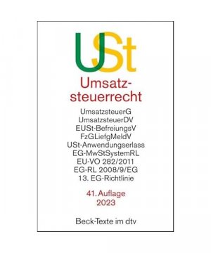 gebrauchtes Buch – Umsatzsteuerrecht