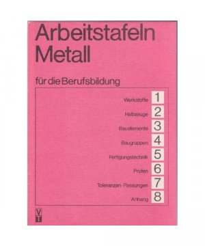 gebrauchtes Buch – Arbeitstafeln Metall