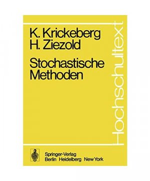 gebrauchtes Buch – Ziezold, H.; Krickeberg – Stochastische Methoden (Hochschultext)