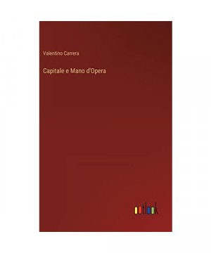 gebrauchtes Buch – Valentino Carrera – Capitale e Mano d'Opera