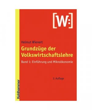 gebrauchtes Buch – Helmut Wienert – Grundzüge der Volkswirtschaftslehre 1