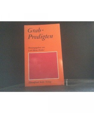 gebrauchtes Buch – Grabpredigten