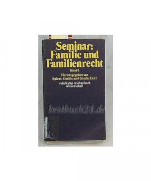 gebrauchtes Buch – Simitis Spiros und Gisela Zenz – Seminar. - Frankfurt am Main