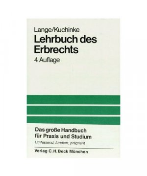 Lehrbuch des Erbrechts