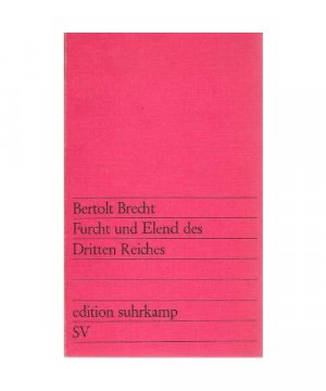 gebrauchtes Buch – Furcht und Elend des dritten Reiches