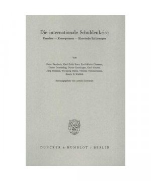 gebrauchtes Buch – Hrsg. v. Gutowski – Die internationale Schuldenkrise.