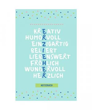 ERZIEHER NOTIZBUCH: A5 Notizbuch blanko als Danke Geschenk für Erzieher und Erzieherin | Abschiedsgeschenk | Geburtstag | Planer | Terminplaner | Kindergarten | Kita