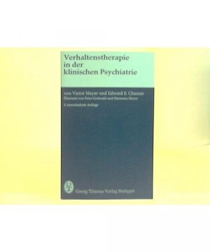 Verhaltenstherapie in der klinischen Psychiatrie